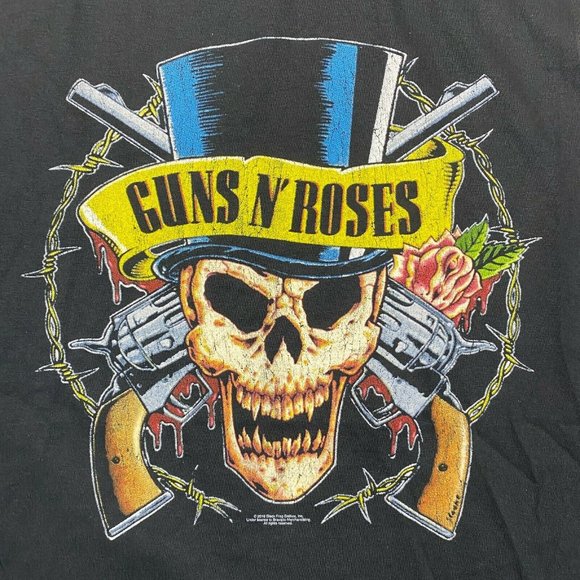 Men's Guns 'N Roses 2016 Not In This Lifetime Muscle Tank Tee - Black - S - Picture 2 of 5